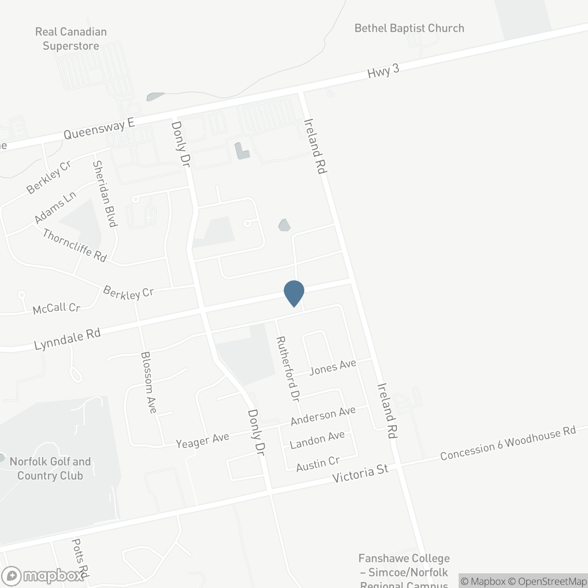 120 LYNNDALE Road, Simcoe, Ontario N3Y 5E5